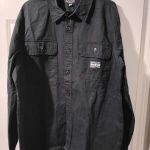 Dark Shirt Jacket by Brand